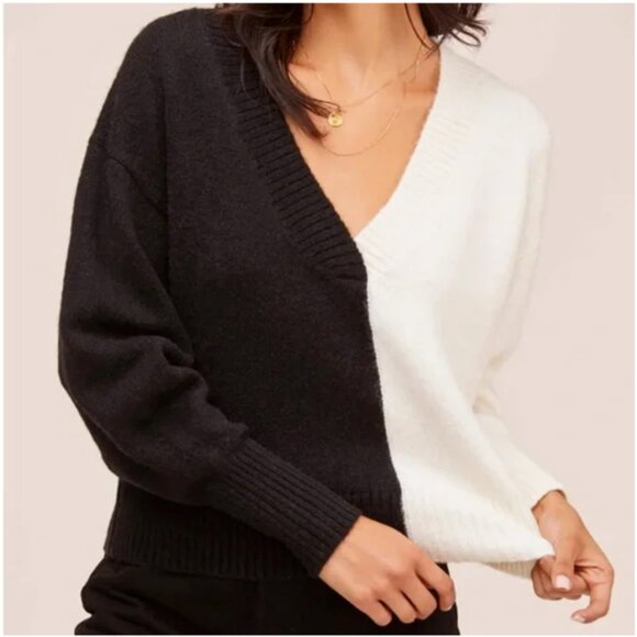 ASTR Tandem Two Tone Color Block Sweater - Large - Picture 5 of 13